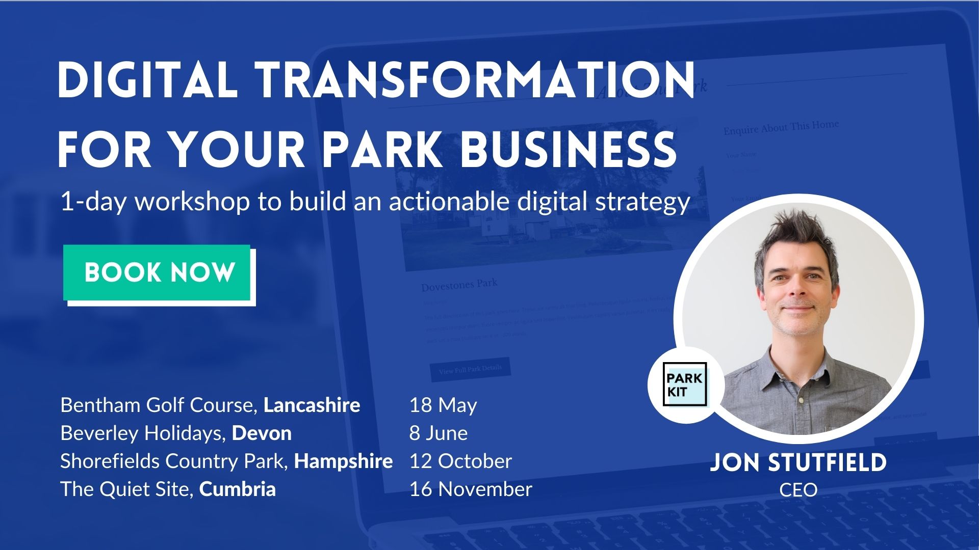 Digital transformation for your park business workshop